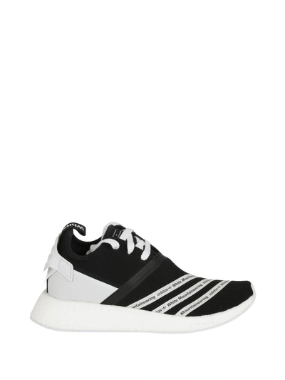 Shop Adidas X White Mountaineering Nmd R2 Pk In Black