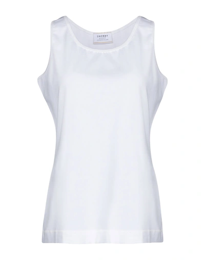 Shop Snobby Sheep Tank Top In White