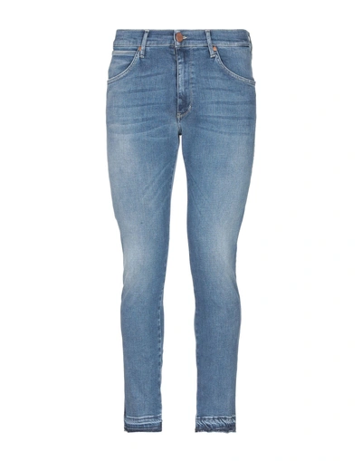 Shop Wrangler Jeans In Blue