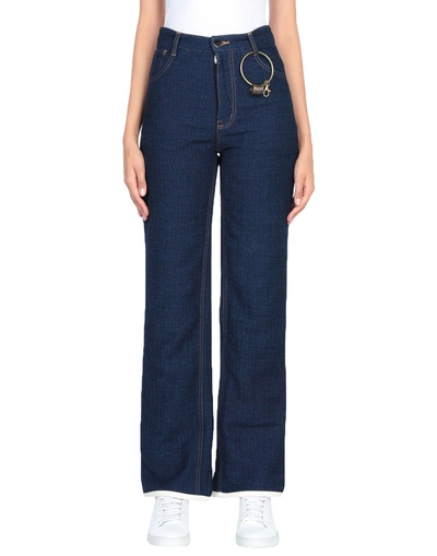 Shop Hyein Seo Jeans In Blue