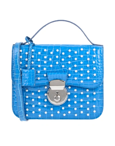 Shop Azzurra Gronchi Handbag In Pastel Blue