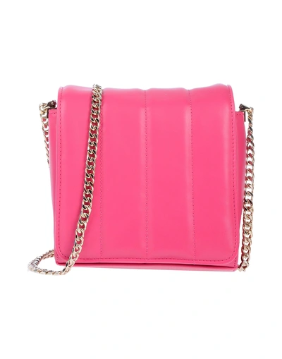 Shop French Connection Cross-body Bags In Fuchsia