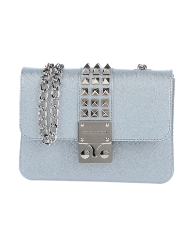 Shop Designinverso Handbags In Silver