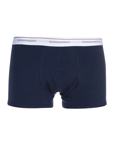 Shop Dsquared2 Boxers In Blue