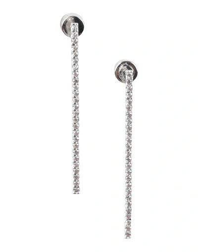 Shop Astrid & Miyu Earrings In Silver