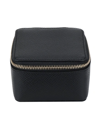 Shop Smythson Jewelry Boxes In Black
