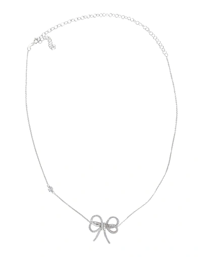 Shop Apples & Figs Necklace In Silver