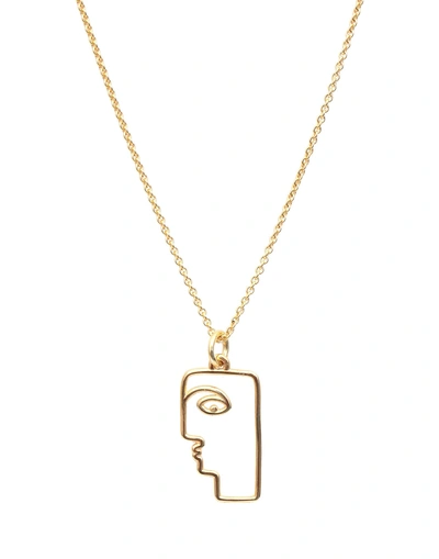 Shop Nina Kastens Necklace In Gold