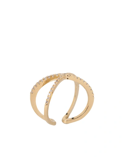 Shop Astrid & Miyu Ring In Gold