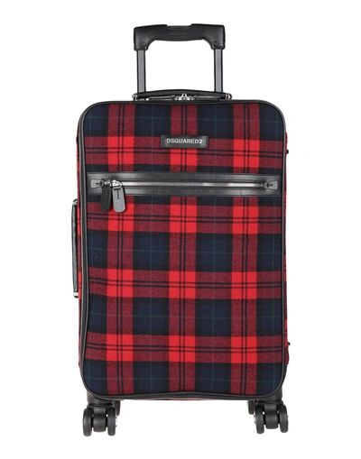Shop Dsquared2 Luggage In Red