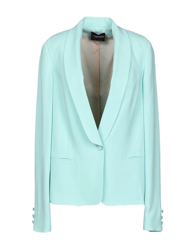 Shop Atos Lombardini Suit Jackets In Light Green