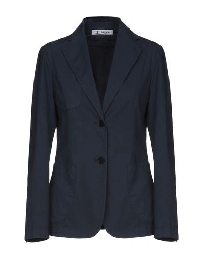Shop Barena Venezia Sartorial Jacket In Dark Blue
