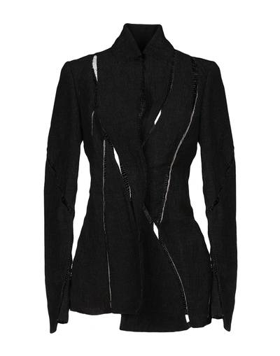 Shop Alessandra Marchi Blazer In Black