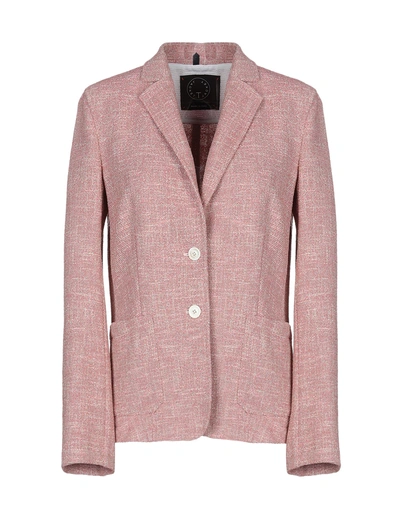 Shop T-jacket By Tonello Suit Jackets In Pink