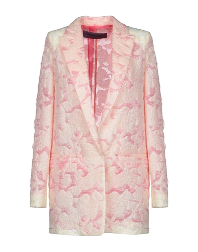 Shop Emanuel Ungaro Blazers In Light Pink