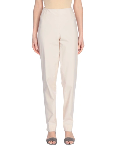 Shop Incotex Pants In Beige