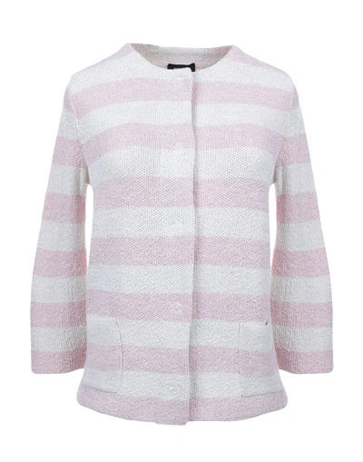 Shop Anneclaire Cardigan In Pink