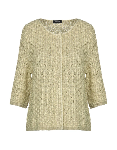 Shop Anneclaire Cardigan In Light Green