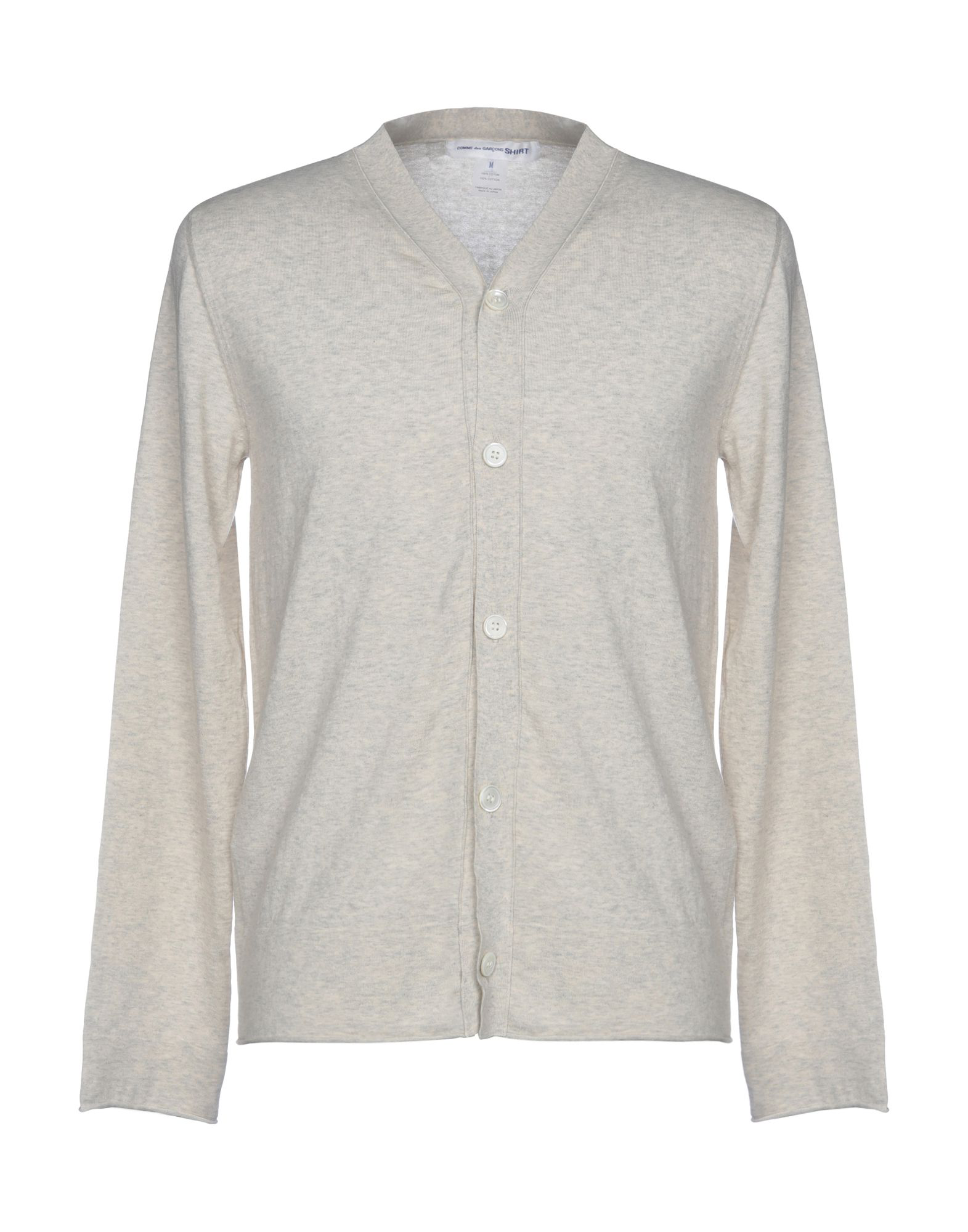 comme des garcons beige cardigan