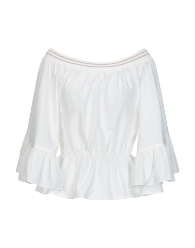 Shop Amuse Blouse In White