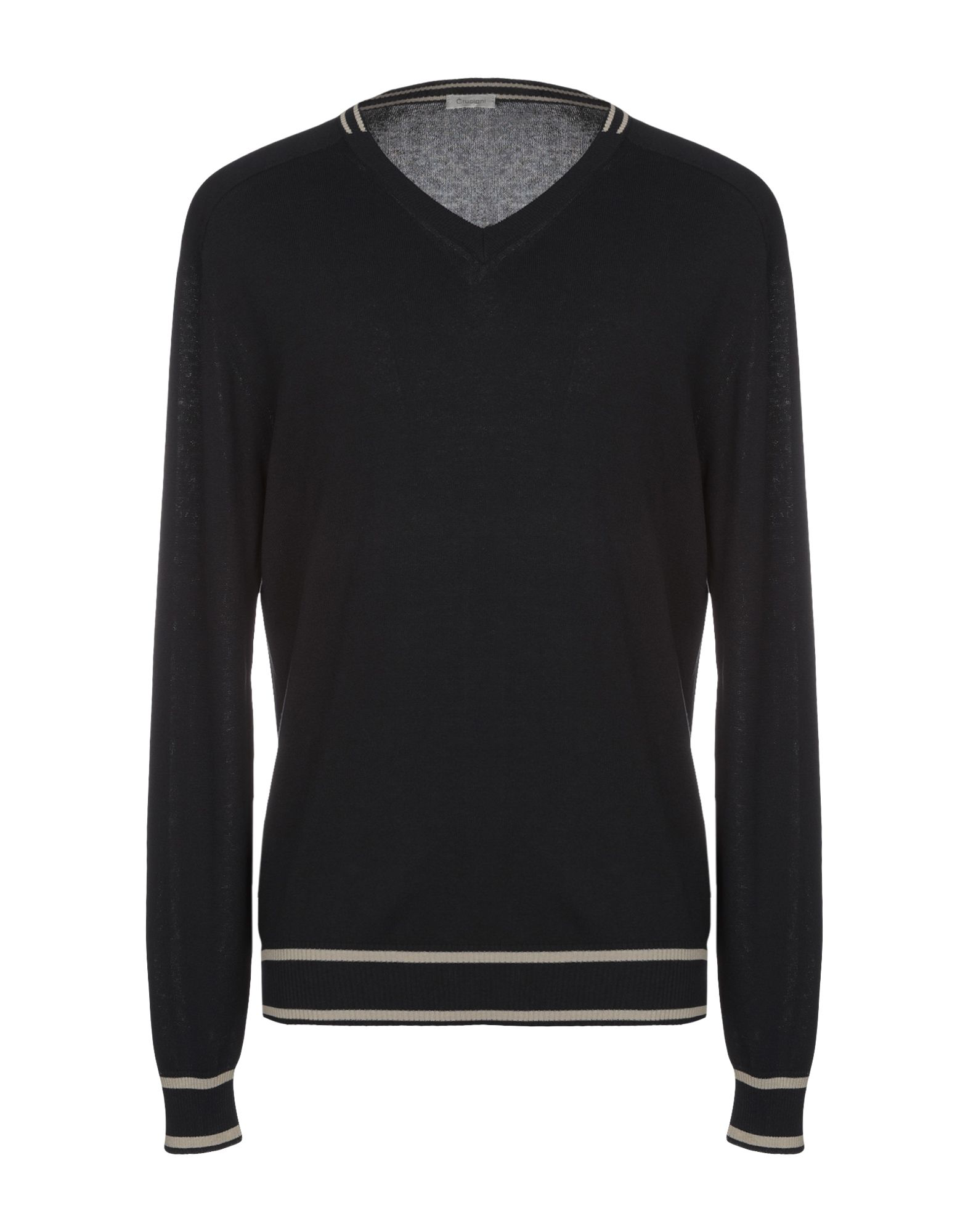 Cruciani Sweaters In Dark Blue | ModeSens