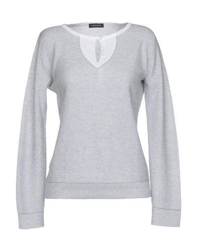 Shop Anneclaire Sweaters In Light Grey