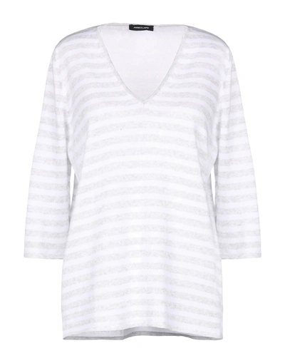 Shop Anneclaire Sweater In White