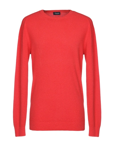 Drumohr Sweaters In Red