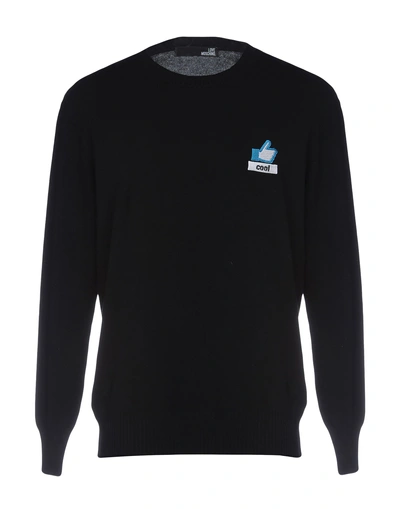 Shop Love Moschino Sweater In Black