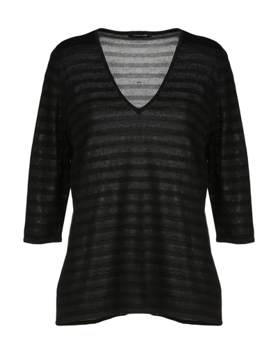Shop Anneclaire Sweater In Steel Grey