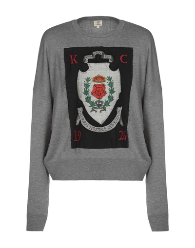 Shop Kent & Curwen Sweater In Grey