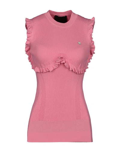 Shop Philipp Plein Sweaters In Pink