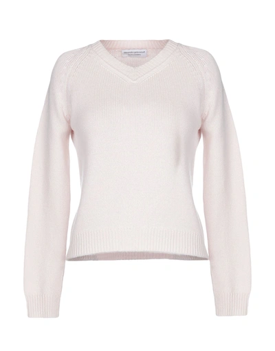 Shop Alexandra Golovanoff Sweaters In Light Pink