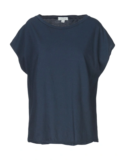 Shop Crossley T-shirts In Dark Blue