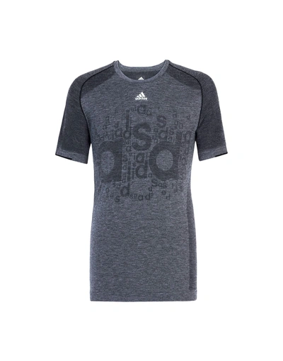 Shop Adidas By Kolor T-shirt In Steel Grey