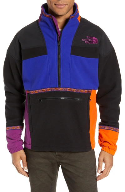The North Face 1992 Rage Collection Fleece Anorak In Aztec Blue Rage Combo  | ModeSens