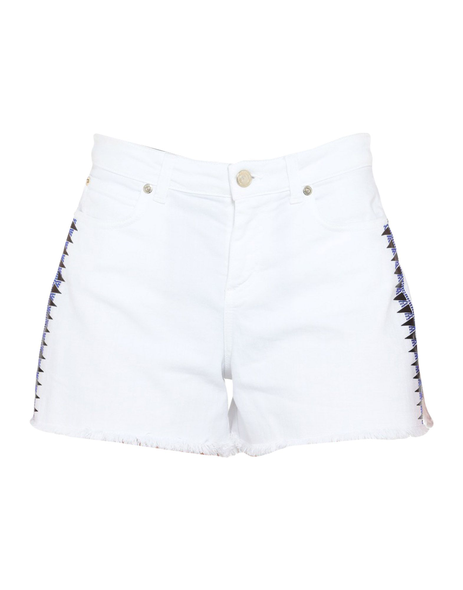white versace shorts