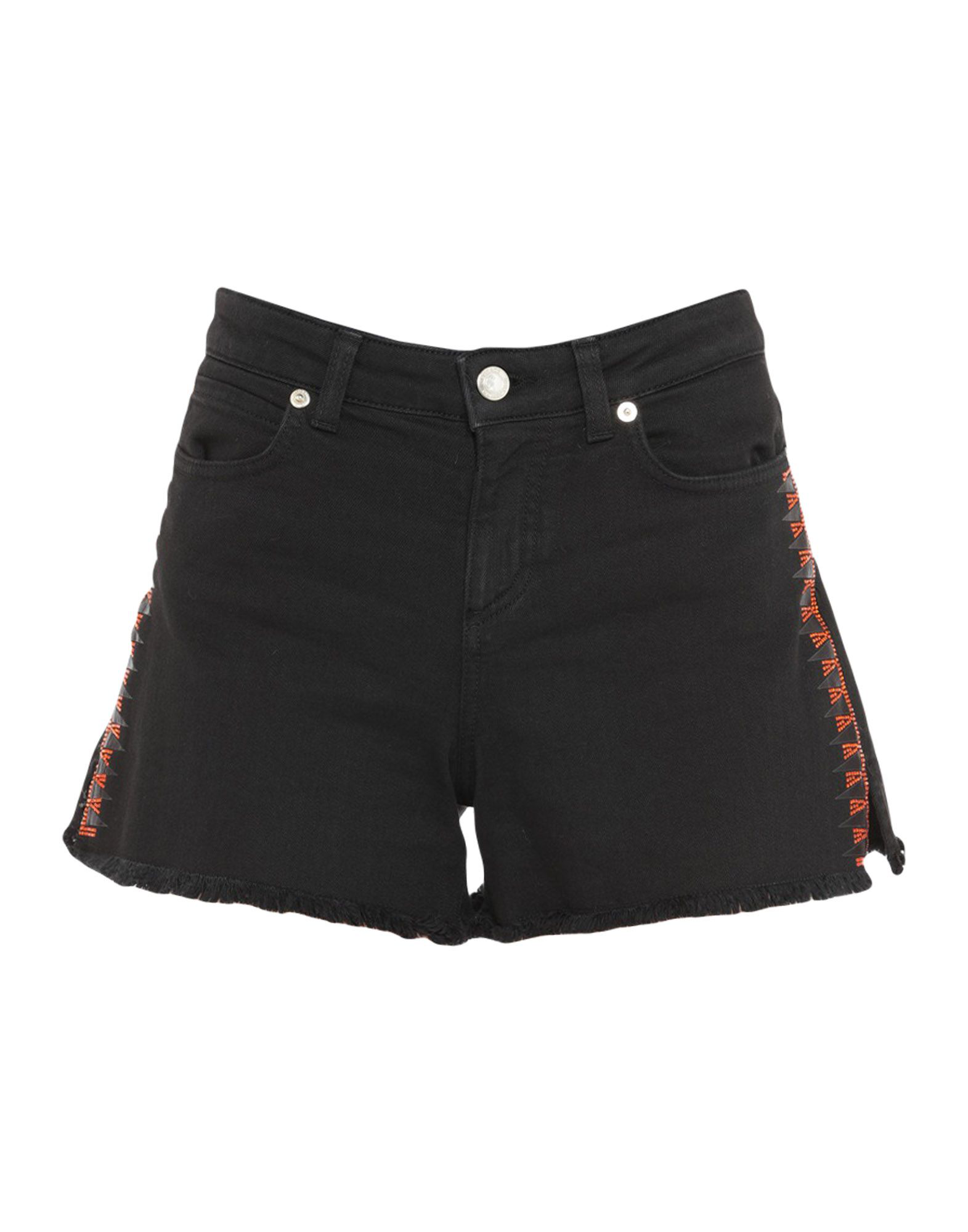 versace denim shorts