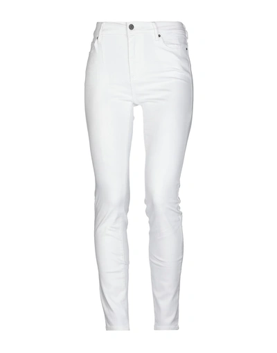 Shop Armani Exchange Jeans In White