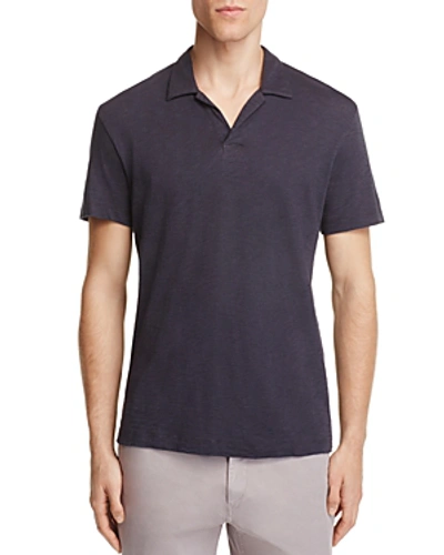 Shop Theory Willem Nebulous Slim Fit Polo Shirt In Eclipse