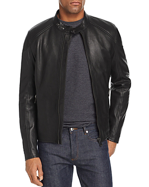 Belstaff B Racer Leather Jacket In Black | ModeSens