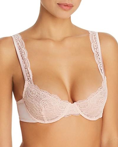 Shop Stella Mccartney Clara Whispering Underwire Bra In Pale Rose