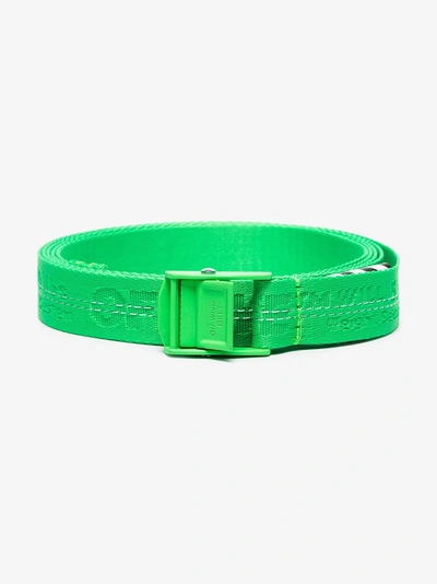 Shop Off-white Green Mini Industrial Belt In 4545  Green