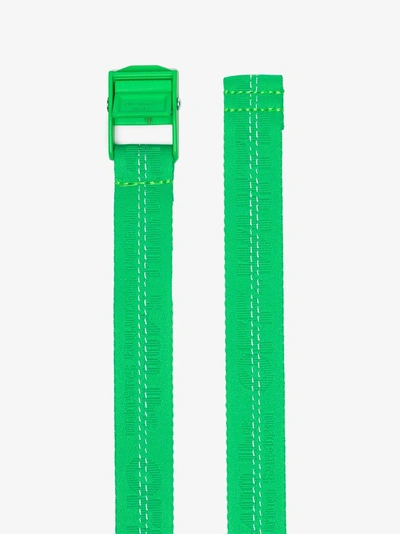 Shop Off-white Green Mini Industrial Belt In 4545  Green