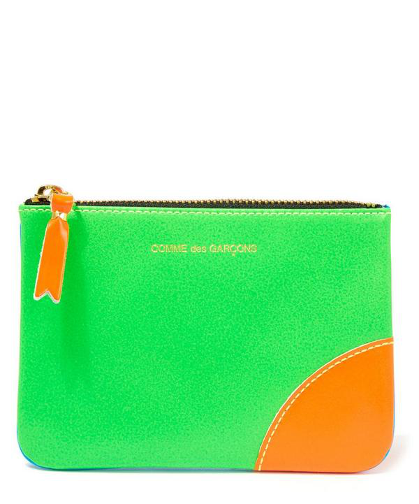 comme des garcons small zip pouch