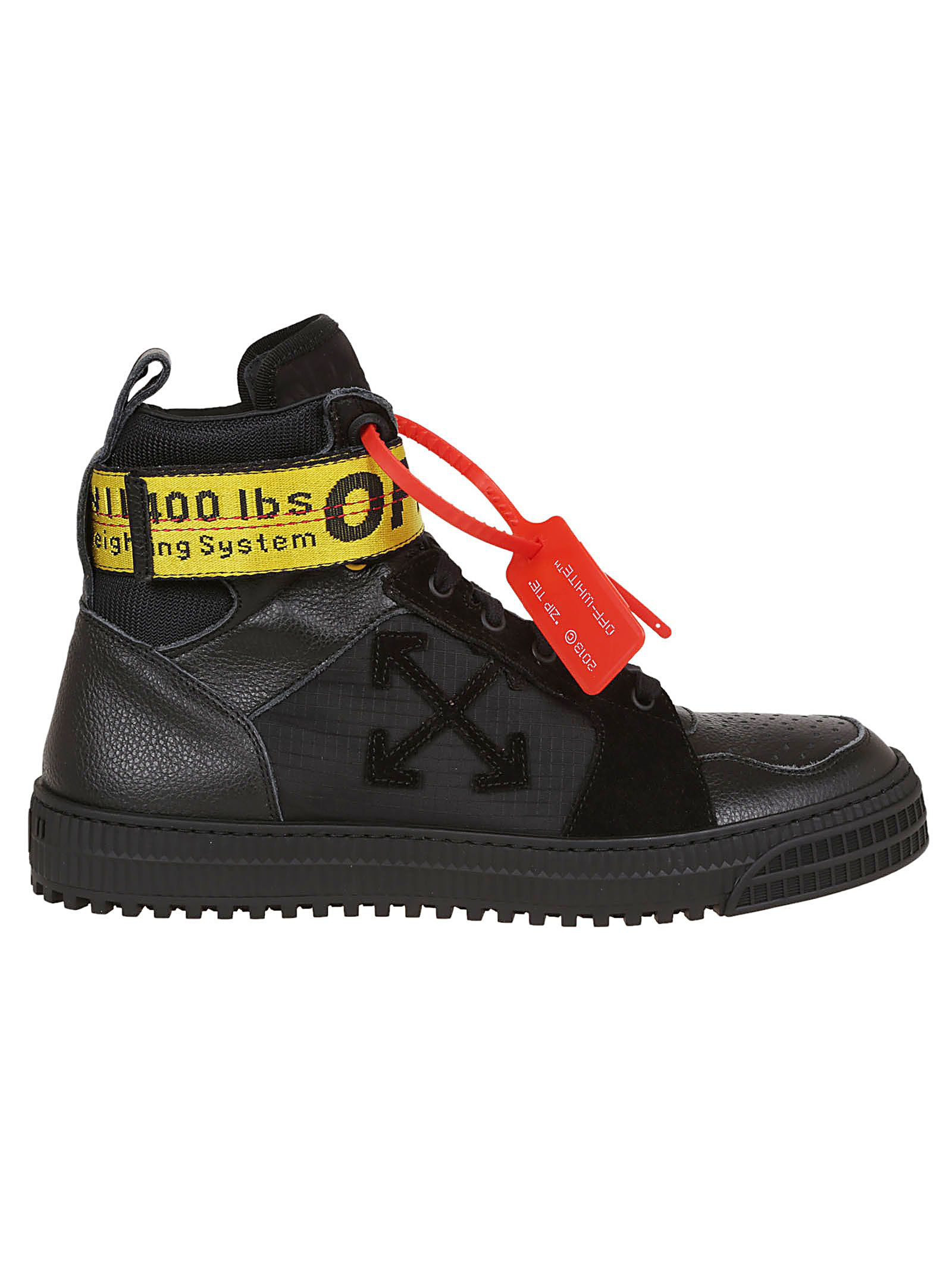 off white industrial high top sneaker