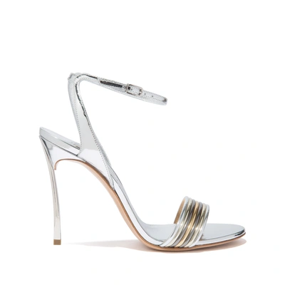 Shop Casadei Blade Multimetal In Silver