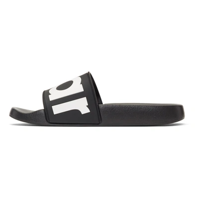 Shop Isabel Marant Black Howee Pool Slides