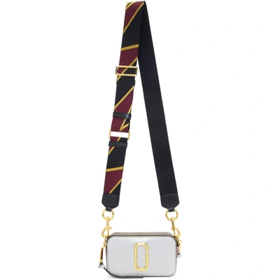 Marc Jacobs Silver Small Snapshot Bag In 098 Silver ModeSens