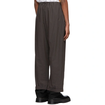 Shop Y/project Brown Tailored Pyjama Pants In F163 Brown